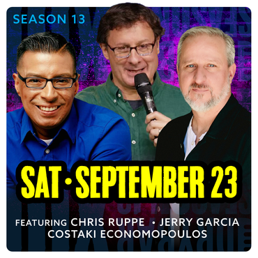 Sat Sept 23rd @6:30pm - Jerry Garcia, Costaki Economopoulos and Chris Ruppe