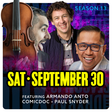 Sat Sept 30th @9pm - Paul Snyder, Armando Anto and Vien Phommachanh ComicDoc