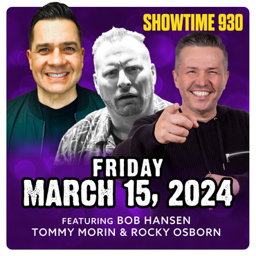 Fri Mar 15th @9:30pm - Rocky Osborn, Tommy Morin and Bob Hansen