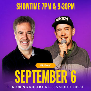 Fri Sept 6th @7pm - Robert G Lee and Scott Losse