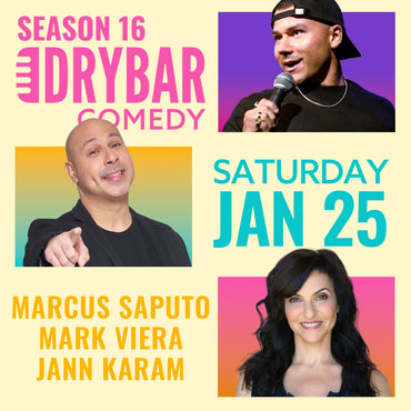 Sat Jan 25th @9pm - Mark Viera, Marcus Saputo and Jann Karam