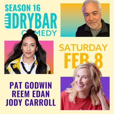 Sat Feb 8th @6:30pm - Pat Godwin, Reem Edan and Jody Carroll