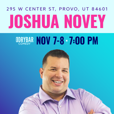 Fri Nov 7th @7pm - Josh Novey
